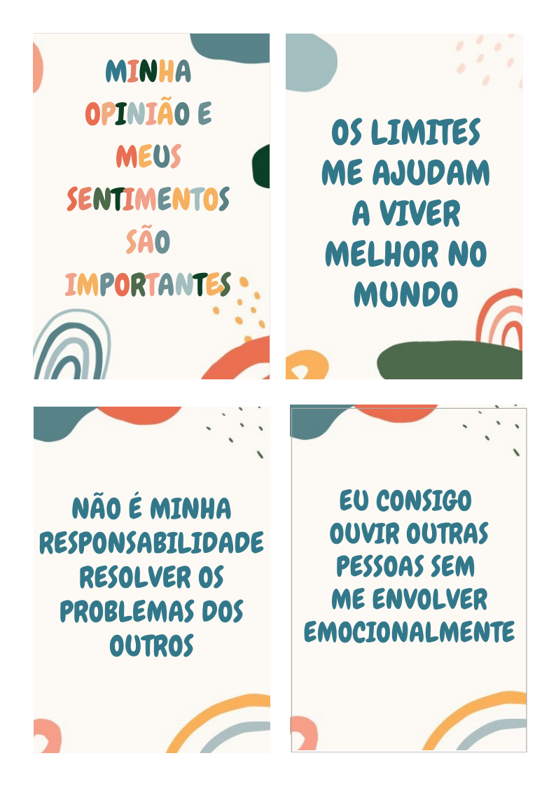 Afirmações de Limites